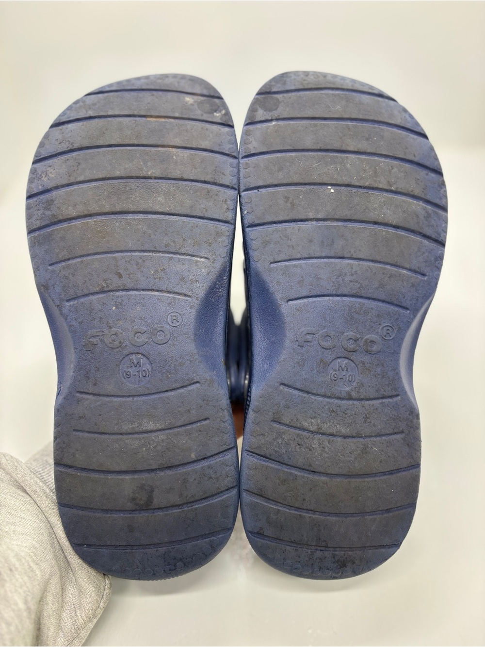 FOCO Seattle Seahawks Fleece Lined Clogs Men’s 9-10 Navy NFL Slip On Shoes - Picture 3 of 13
